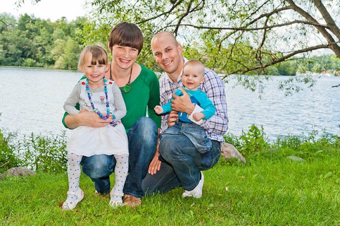 Family Portrait Session on location